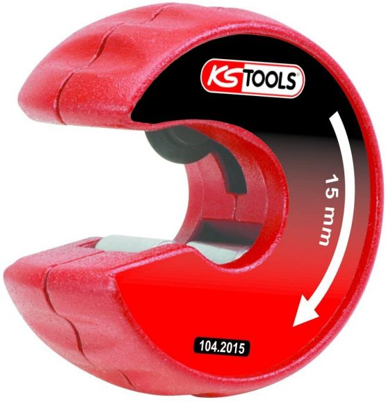 KS Tools 104.2015 Ratchet pipe cutter, 15mm - Image 2