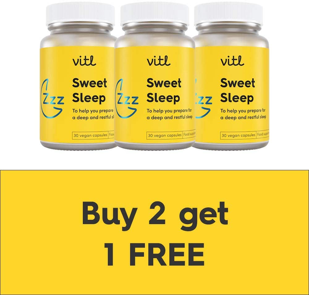 VITL Sweet Sleep Supplement, 30 Vegan Capsules, A Blend of Vitamins, Minerals - Image 2