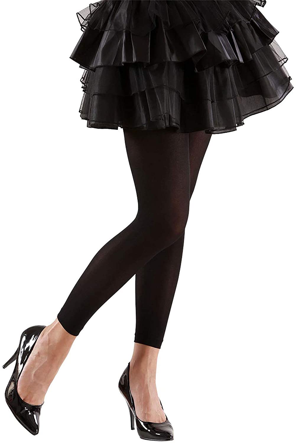 Leggings Black - 70 Den Accessory for Lingerie Fancy Dress - Image 4
