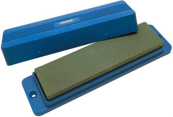 Draper 31696 Silicone Carbide Sharpening Stone with Box, 200mm x 50mm x 25mm