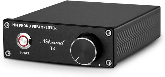 Nobsound HiFi MM Phono Stage Preamp RIAA Record Player Preamplifier Turntable Amplifier
