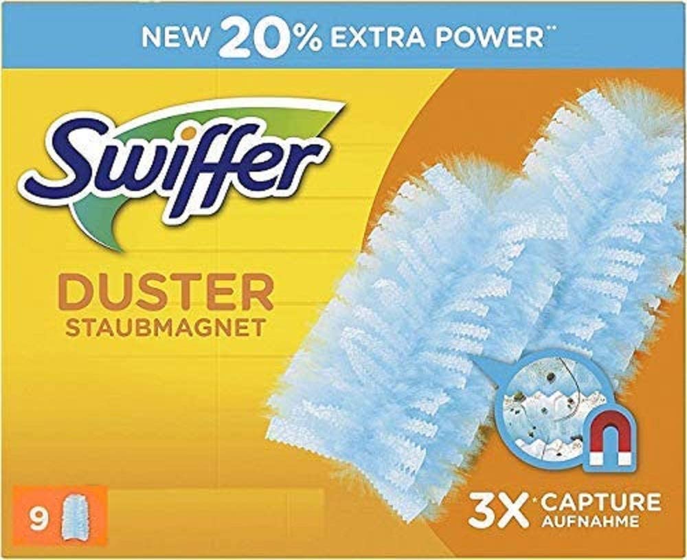 Swiffer cloth, magnetic towels, stuffed suit, 9 pieces, Yellow, pack of 1