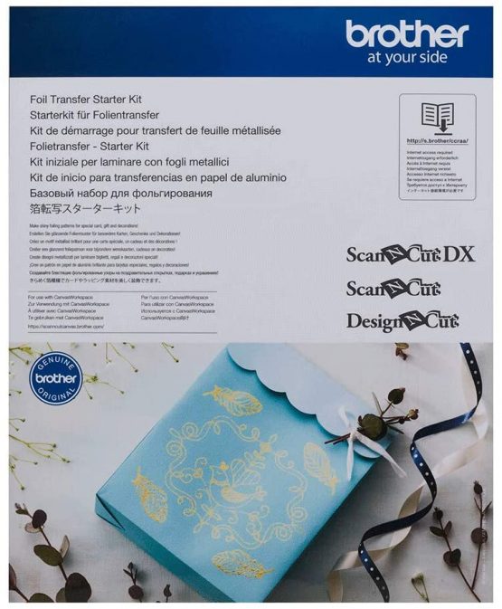 Brother Scan N Cut Metallic Foil Transfer Starter Kit, 1