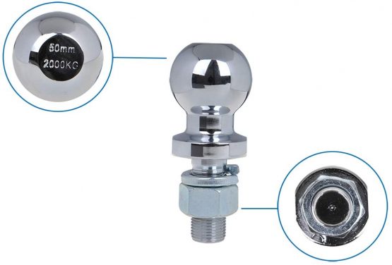 ProPlus 341211 Towball Straight, Silver, One size - Image 3