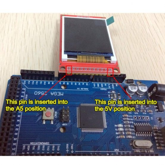 DSD TECH 1.8 Inch TFT LCD Display Module with SPI Interface for Arduino and MCU - Image 4