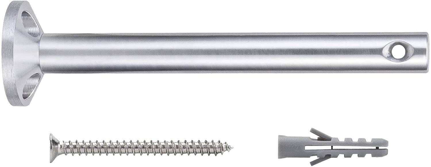 Paulmann 17806 Cable Accessory Deflector/Suspension for Tension Cable 1 Pair 165 mm Chrome matt Accessories Halogen Cable Systems 12V Includes dowels and Bolts