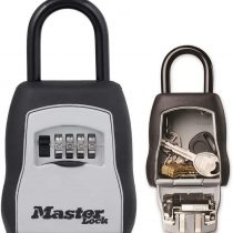 MASTER LOCK Portable Key Safe [Medium size] [Outdoor] - 5400EURD - Key Lock Box with shackle
