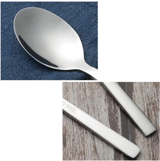 Fosly Stainless Steel Tea Spoon, 12 Pieces Mini Stirring Spoons - Image 3