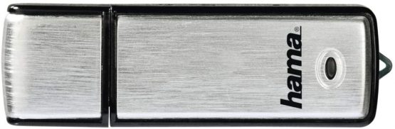 Hama "Fancy" FlashPen, USB 2.0, 64GB, 10 MB/s - Black | Silver - Image 3