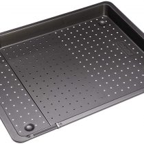 Zenker Expandable Perforated pan, Metal, Black, nc