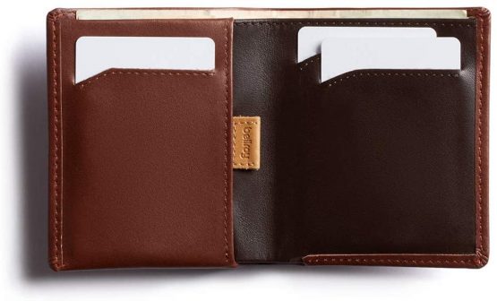 Bellroy Note Sleeve Wallet (Slim Leather Men's Wallet, RFID Blocking, Holds 4-11 Cards, Coin Pouch, Flat Note Section) - Cocoa - Image 2