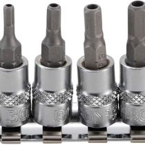 BGS 5156 | Bit Socket Set | 6.3 mm (1/4") Drive | Internal Hexagon Tamperproof 2 - 7 mm | 8 pcs.