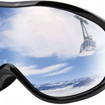 Supertrip Ski Goggles Womens Mens,Anti-fog Anti-glare Skiing Snowboard goggles with 100% UV400 Protection,Helmet Compatible