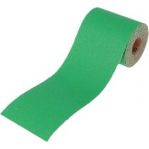 Faithfull FAIAR580G 5M Medium (80 Grit) Sandpaper Roll Green (Pro) 115mm x 5M