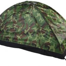 Dioche Camping Pop-up Tent, Waterproof One Person Tent Outdoor Camouflage UV Protection for Camping Hiking 200 * 100 * 100 cm