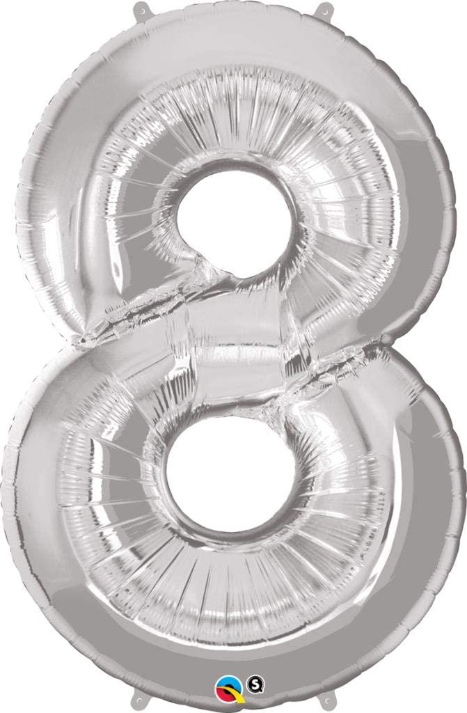 Grabo Number 8 Superloon Single Pack, Length- 40 Inch, Colour- Silver