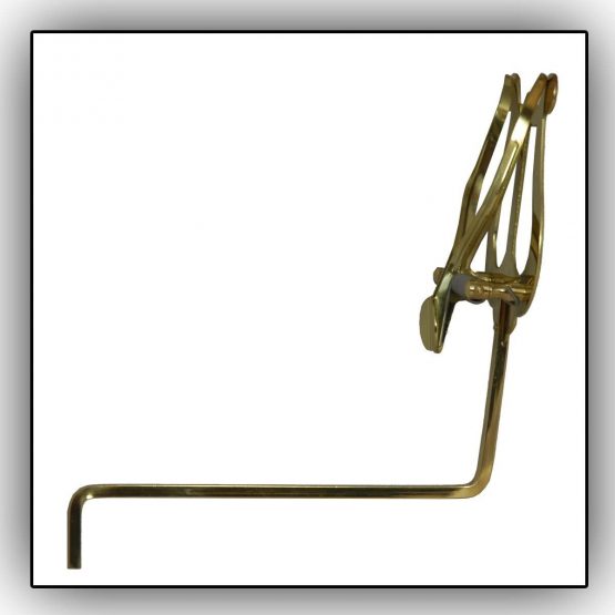 Saxophone Lyre Soundman® Marching Lyra for Alto/Tenor Saxophone Music Stand Lyres (Laquered) - Image 2