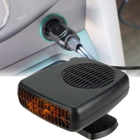 Car Heater, Portable Heater AntiFog 200W 12V Plug in Cigarette Lighter