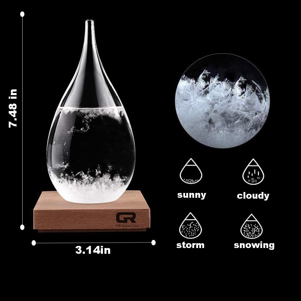 Storm Glass Weather Forecaster Weather Station Fashion Creative Office