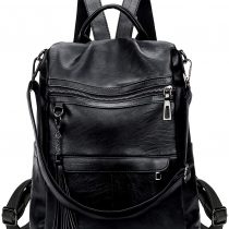 Artwell Backpack Purse For Women Shoulder Bag Fashion Anti-Theft Rucksack Pu Leather Ladies Tote Handbag