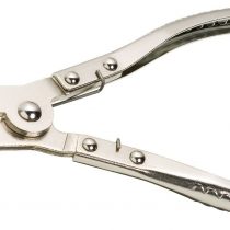 HAZET 790-3 220 mm Piston Ring Pliers with Burnished Prism Holder - Nickel-Plated