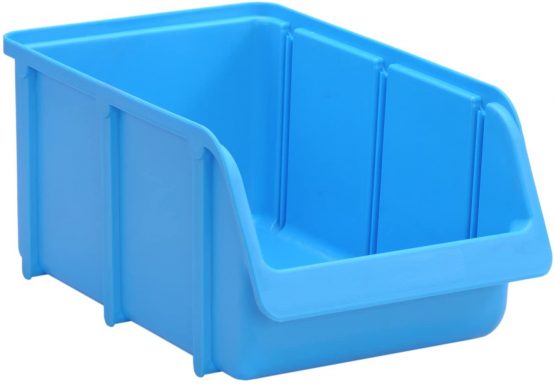 huenersdorff 674300 Storage bin, PP, Size 4, Blue, 4