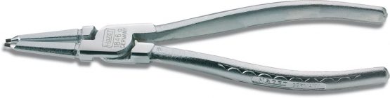 HAZET 1846A-3 225 mm Circlip Pliers - Chrome-Plated/Steel Grey