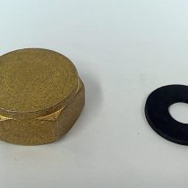 3/4" Brass Washing Machine Blanking Cap