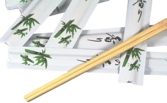 (Pack of 15 Pairs) Disposable Bamboo Wooden Chopsticks Individually Wrapped (15) - Image 3