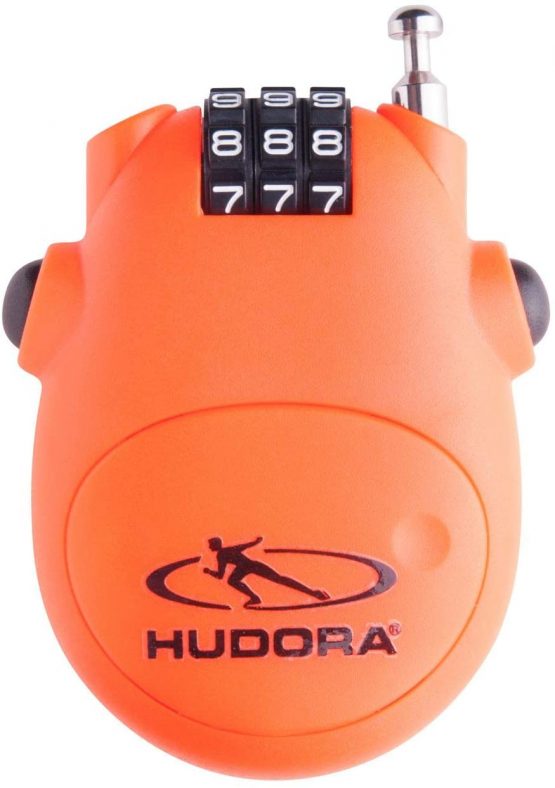 Hudora Kids' Cable Lock, Multi-Colour, One Size - Image 2