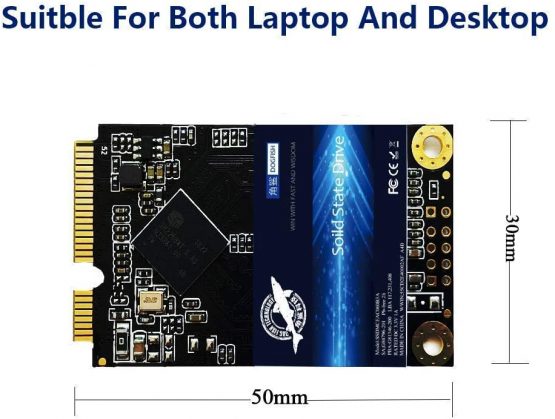 SSD 1TB Msata Dogfish 6Gb s Internal Solid State Drive for Desktop Laptop Hard Drive (1TB, Msata) - Image 4