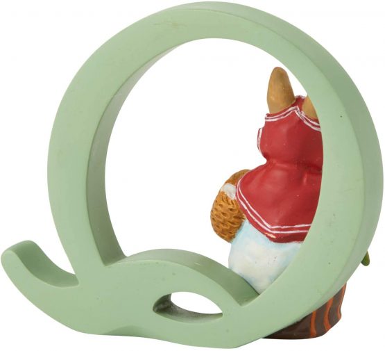 Beatrix Potter A5009 Alphabet Letter Q Mrs Rabbit Figurine - Image 3