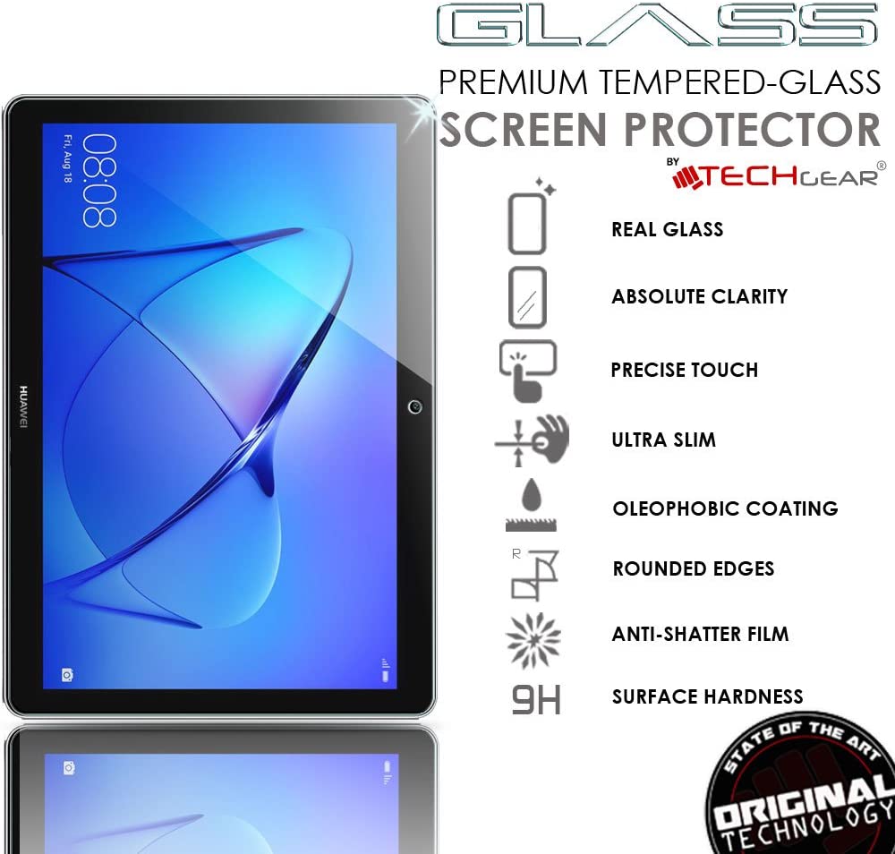 TECHGEAR GLASS Edition fits GLASS Edition for Huawei MediaPad T3 10 (9.6" Screen) - Image 2