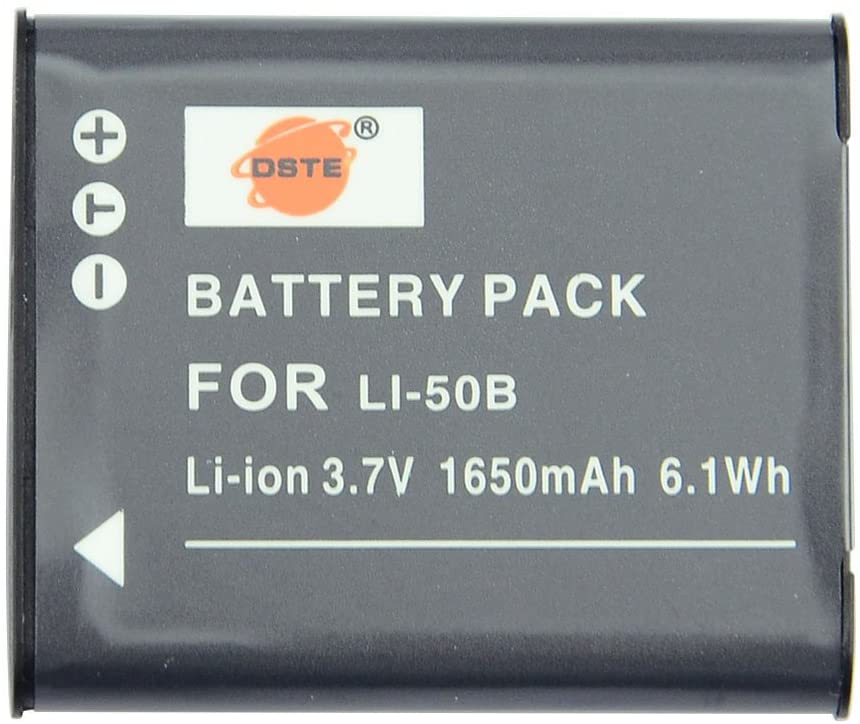 DSTE 2x Rechargeable Li-ion Battery Compatible with Olympus Stylus SP-800UZ SP-810UZ SZ-10 SZ-11 SZ-12 SZ-15 SZ-20 SZ-30MR SP-720UZ iHS SZ-16 iHS LI-50B - Image 2