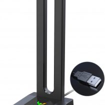 Blade Hawks RGB Gaming Headphone Stand with 3.5mm AUX and 2 USB Ports for PC, Durable Headset Stand Holder for Bose, Beats, Sony, Sennheiser, Jabra, JBL, AKG, Fancy Gaming Accessories - HS18