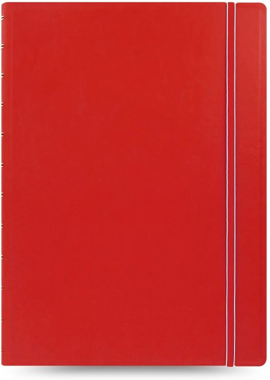 Filofax A4 Refillable Notebook - Red - Image 2