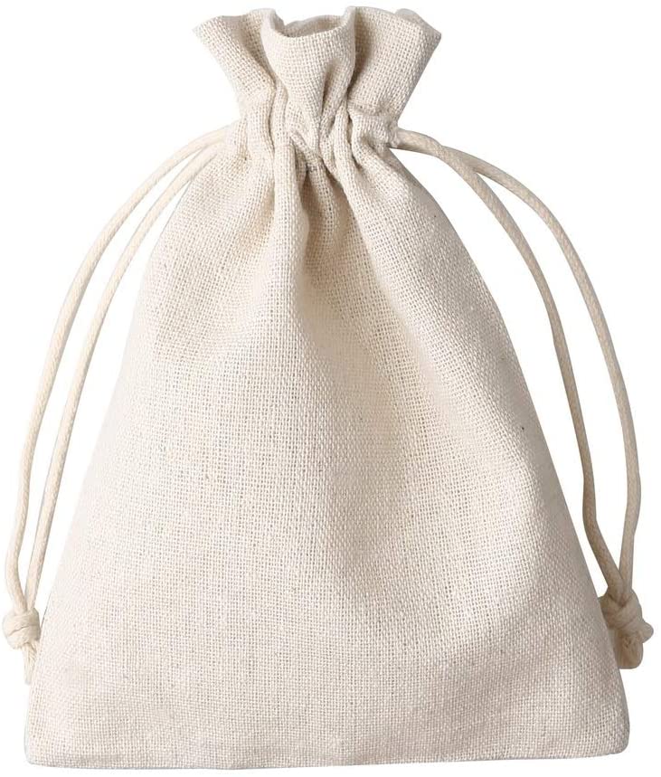 12Pcs Burlap Hessian Bags - Image 2