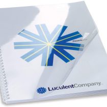 GBC HiClear Binding Covers, 200 micron, A3, Clear, Pack of 100, IB770050