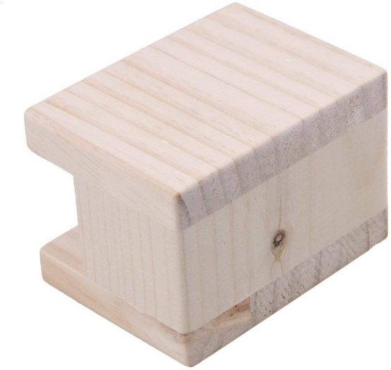 4PCS Bed Furniture Risers Heavy Duty Wood Risers for Sofa Table and Chair (10cmx5cmx4cm) - Image 4