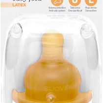 SUAVINEX 3150388 for Wide Neck Baby Bottles Teat Pack of 2)