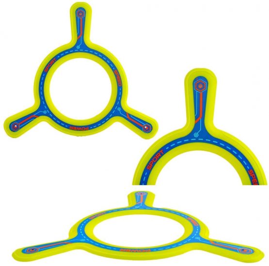 deAO 5 Piece Colourful All Style Returning Boomerang Sports Game Toy for Beginners and Young Throwers - Image 3