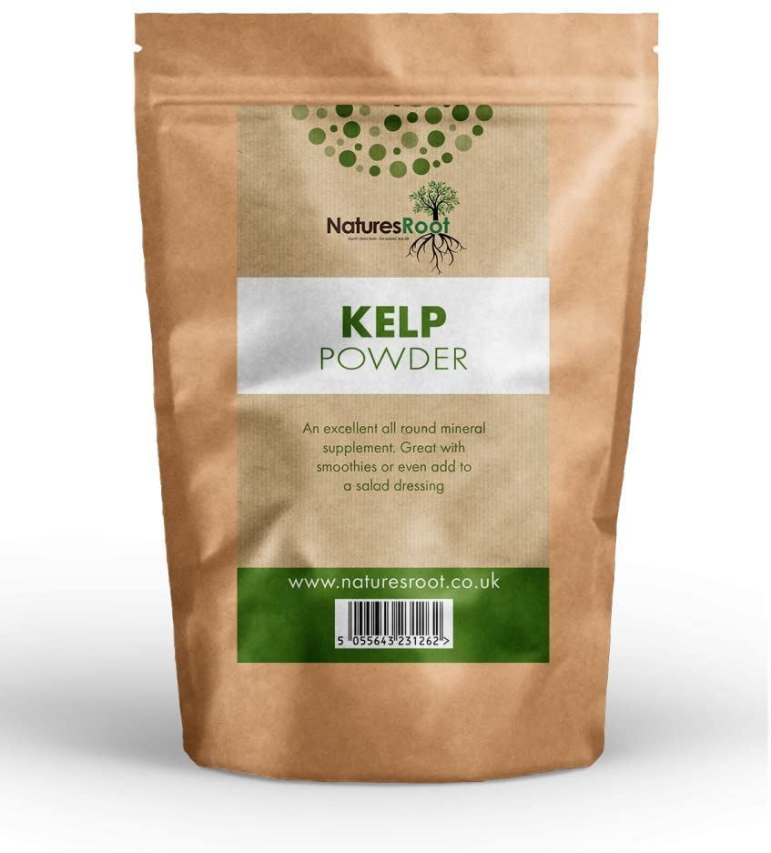 Kelp Powder 125g by Natures Root - Seaweed Supplement, 125 g (Pack of 1)