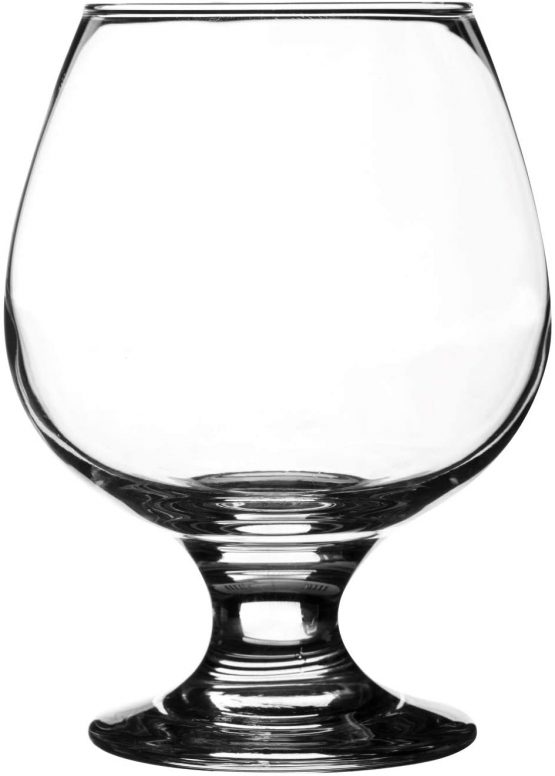 Ravenhead Essentials Sleeve of 2 39cl Brandy Glasses, Transparent