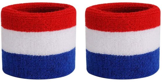 ONUPGO Kids Sweatbands Headband Wristband Set - Athletic Cotton Sweat Band for Sports (1 Headband + 2 Wristbands) - Image 3