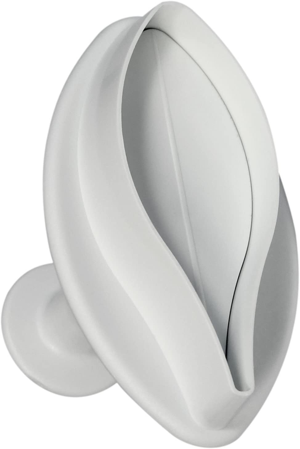 PME LY1002 Veined Lily Plunger Cutters, Large Size, Set of 2, White - Image 2