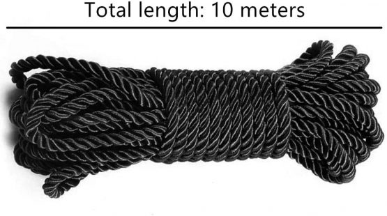 Wolike Multipurpose Rope Powerful Soft Rope 100% Nylon Rope Durable Long Rope (10m / 32ft) - Image 2