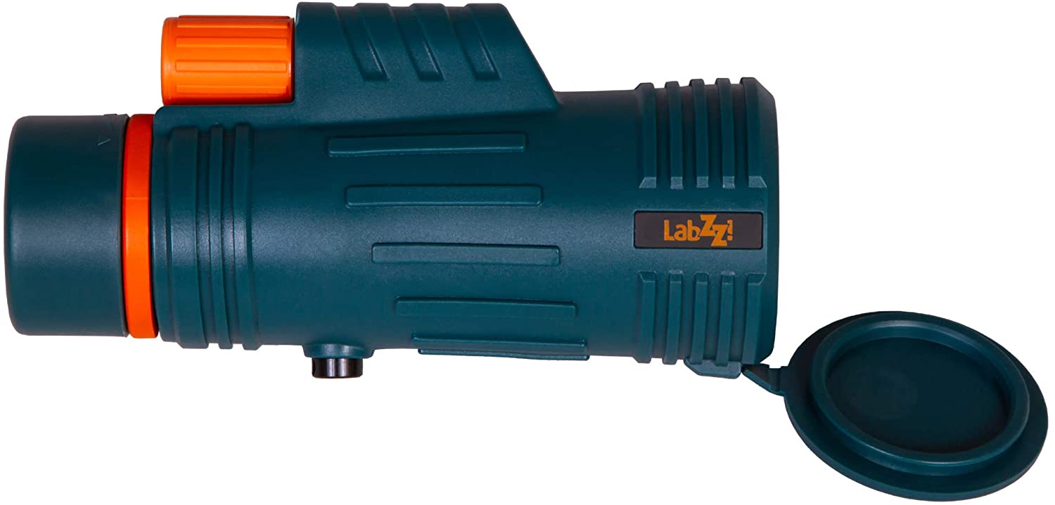 Levenhuk LabZZ MC4 Compact Lightweight Kids Monocular with 8x Magnification and Multi-Coated BK-7 Glass Optics for Clear and Sharp Image - Image 4