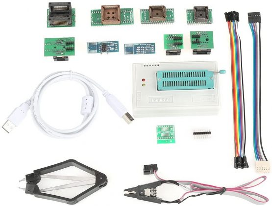 USB Universal Programmer AVR USB for TL866II Plus EEPROM FLASH 8051 AVR MCU GAL PIC with 10 Adapter WIN 2000/WIN XP/WIN 2003/WIN2008/WIN/VISTA/WIN7/WIN8/WIN10(32Bit/64Bit)
