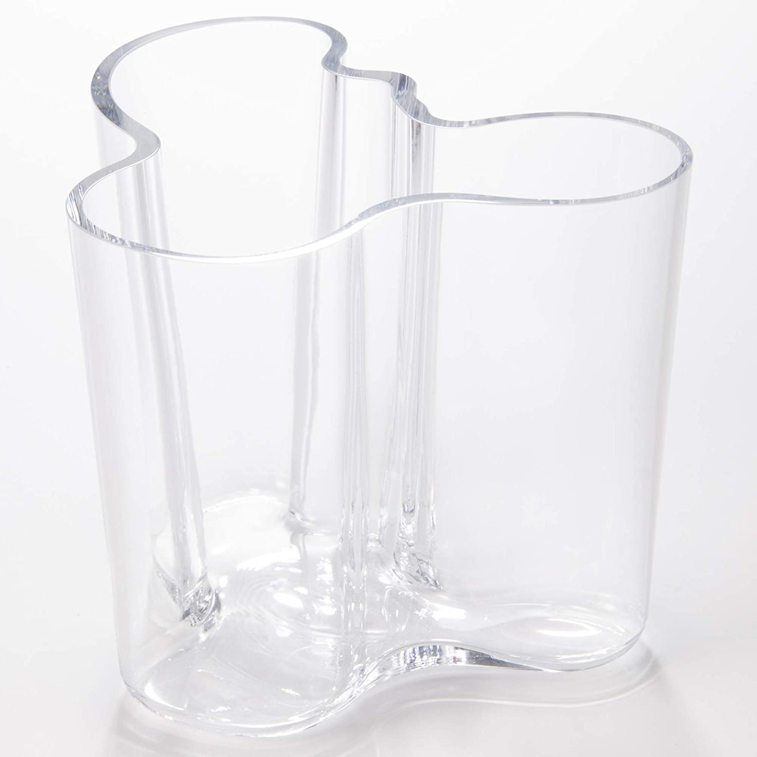 Iittala Alvar Aalto 120mm Clear Vase - Image 3
