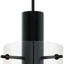 Eglo Montefino Steel Pendant Light, 60 W, Black